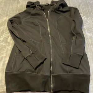 Women’s Black Sweatshirt Long 90 Degrees Sz  XL.